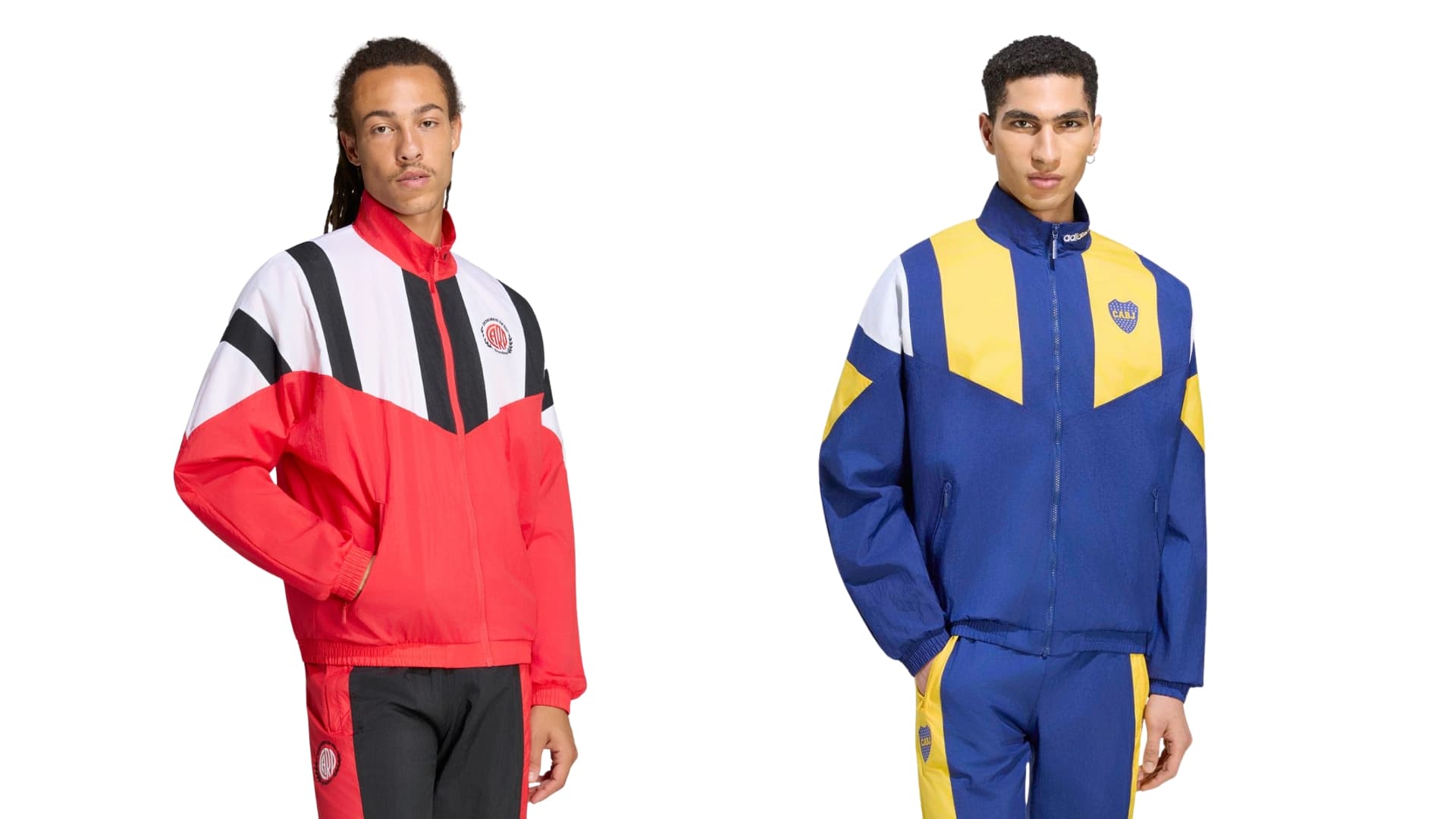 Boca y River reviven los noventa con la colección adidas EQT