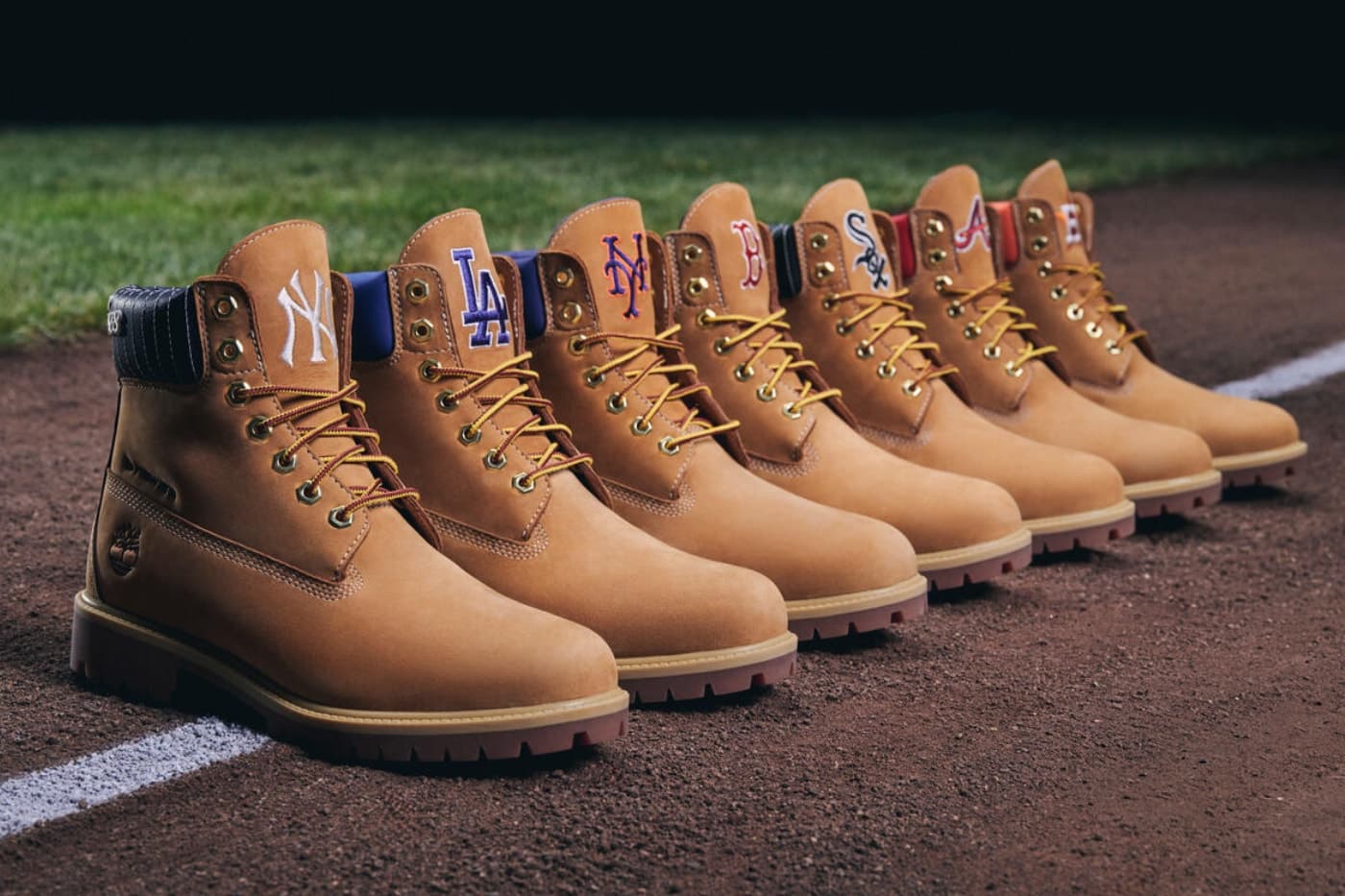 Timberland y New Era presentaron su colección oficial de la MLB