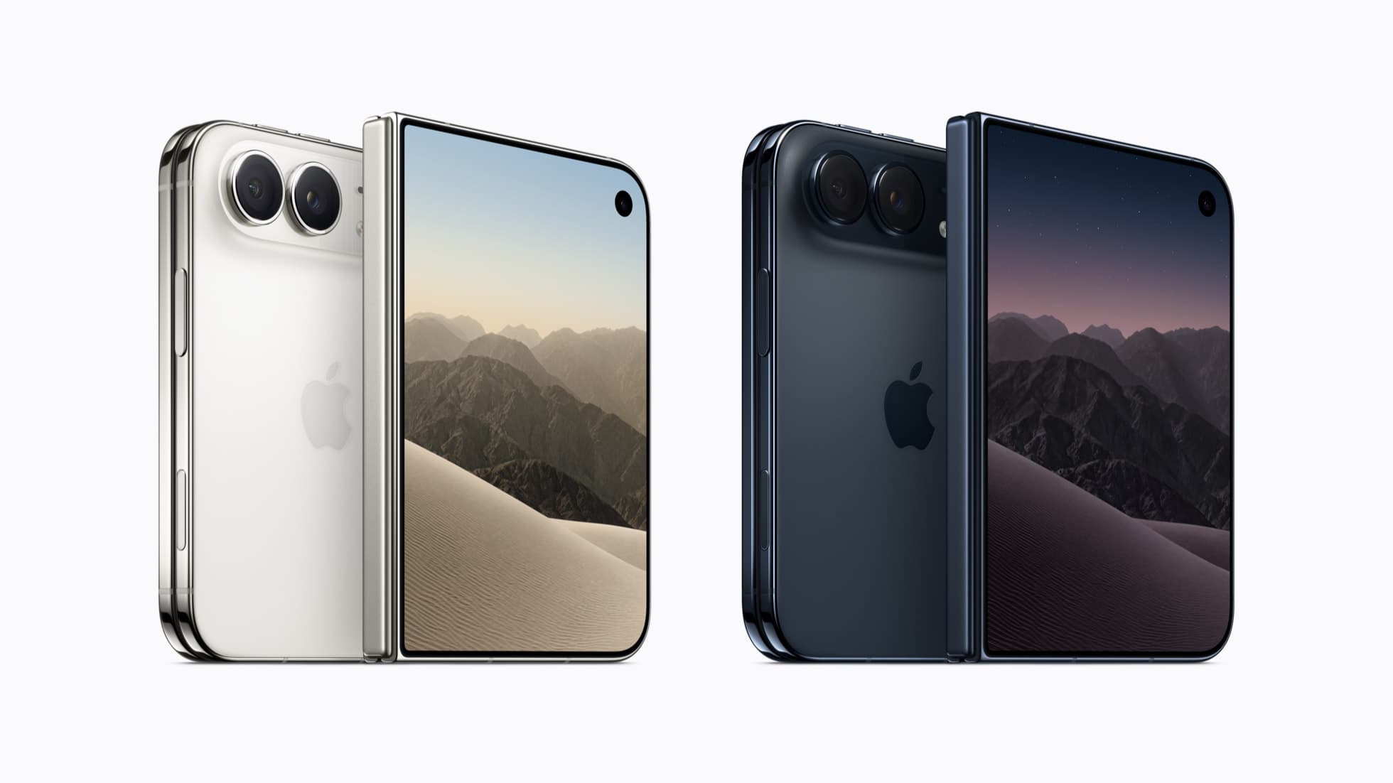 Apple presentó el iPhone Duo: su primer teléfono plegable