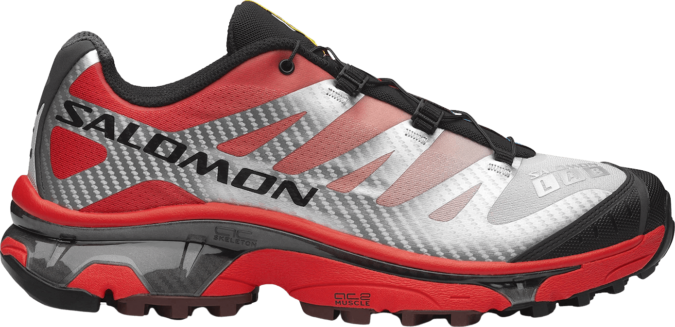 Salomon XT-4 OG - Silver Black Fiery Red