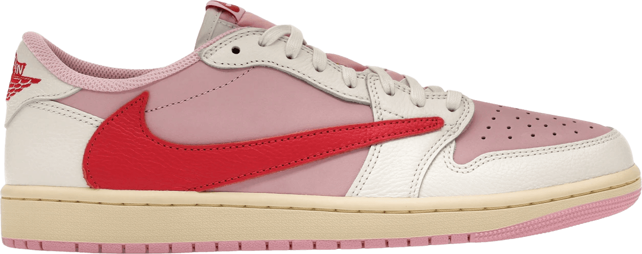 Air Jordan 1 Retro Low OG SP - Travis Scott Sail Tropical Pink