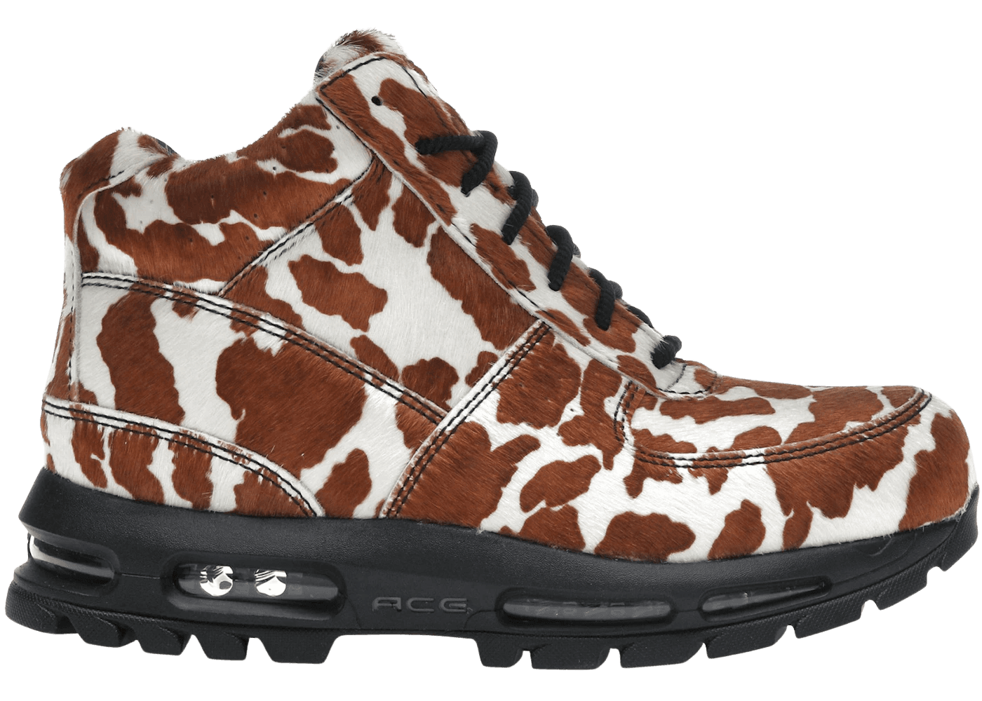 Nike Air Max Goadome - Sail Cacao Wow Cow Print Pony Hair