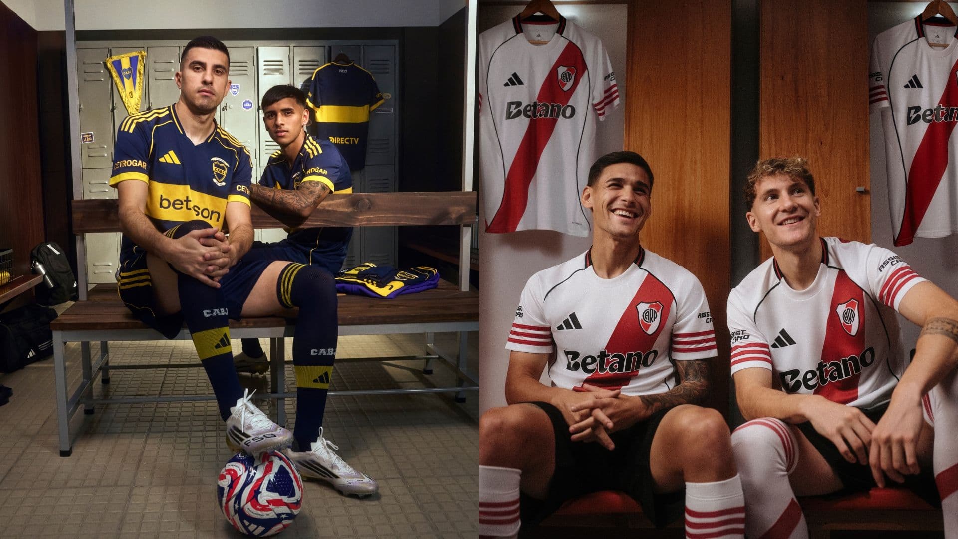 adidas en el Mundial de Clubes: Boca y River presentaron sus nuevas camisetas