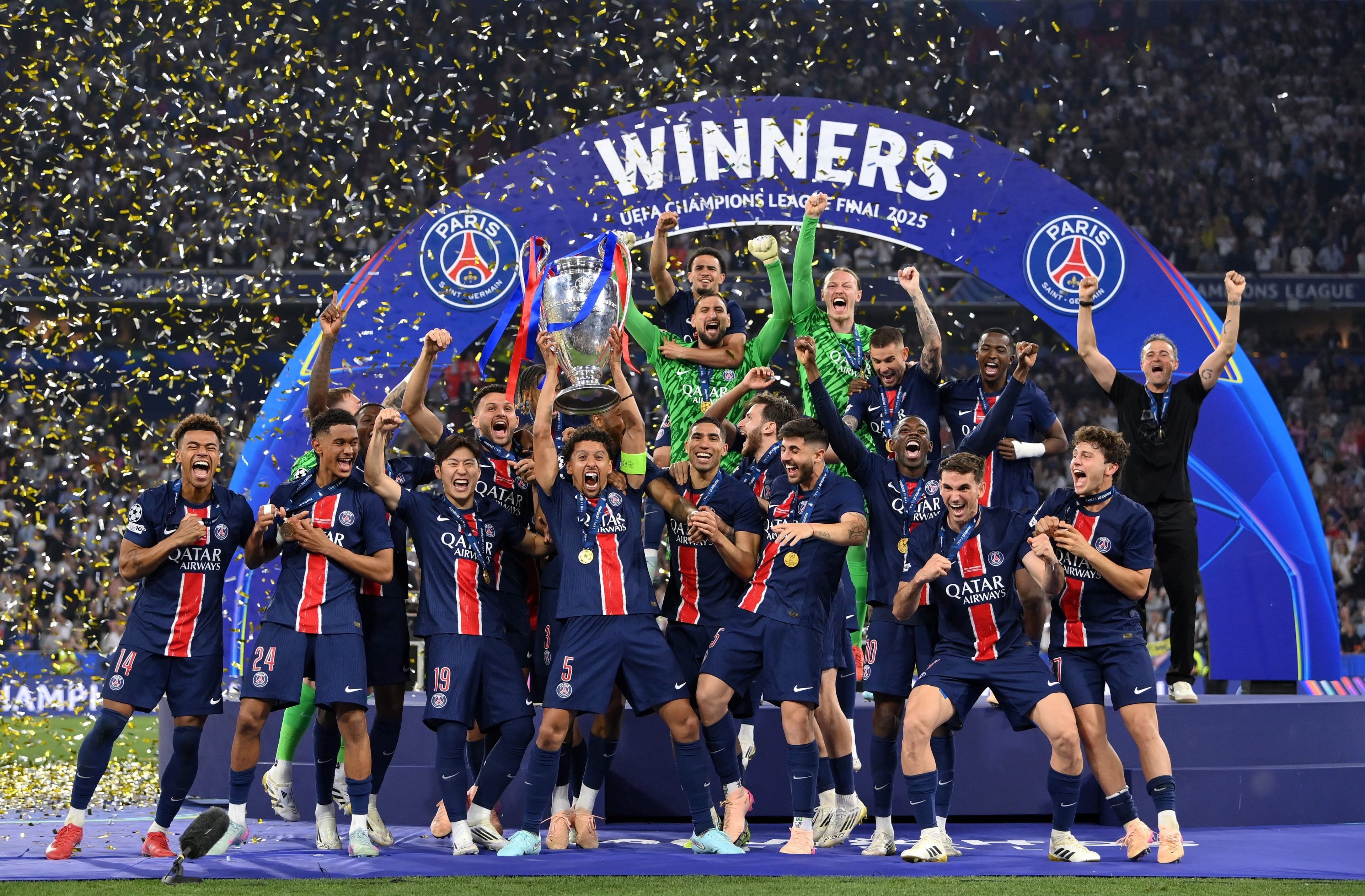 UEFA Champions League: PSG goleó al Inter y conquistó su primera orejona