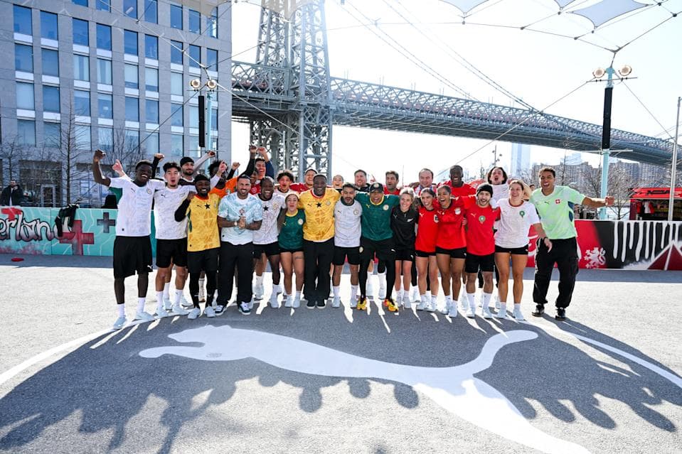 PUMA revolucionó Nueva York con sus camisetas de selecciones para 2026