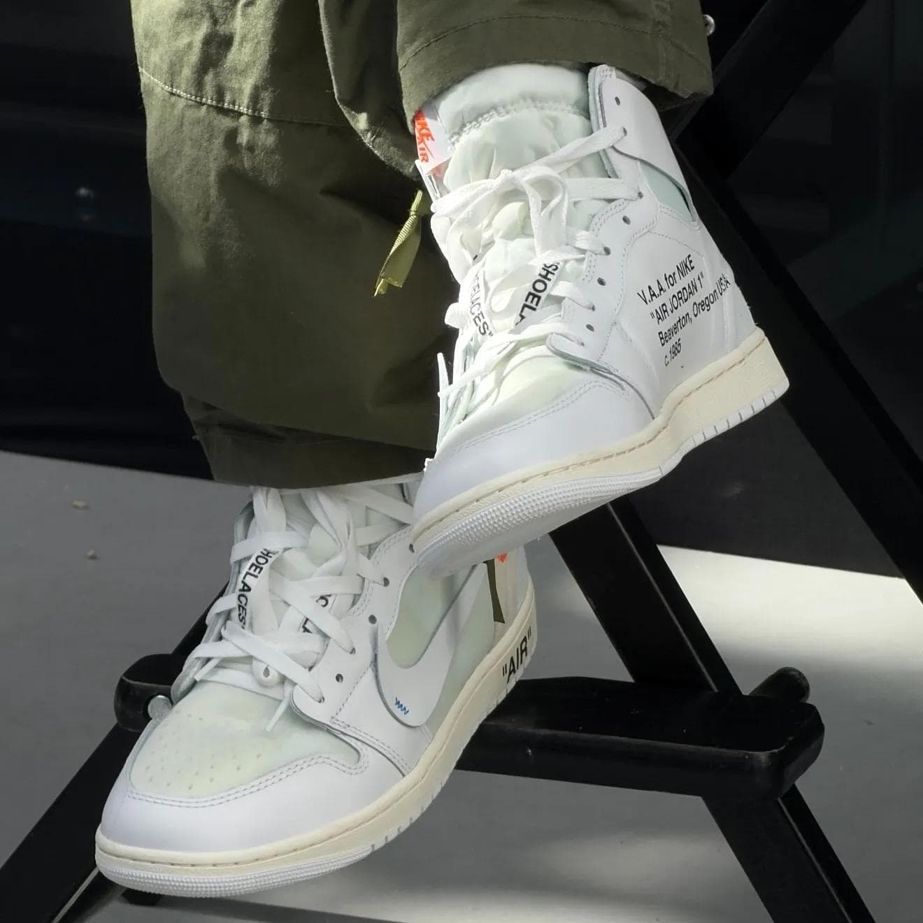 Revisitar la historia: Air Jordan 1 OG "Alaska" x Virgil Abloh Archive