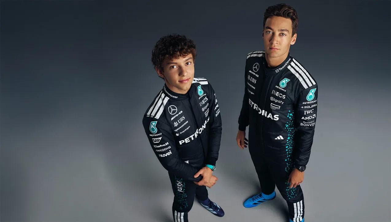 Alianza a todo motor: adidas x Mercedes-AMG PETRONAS F1