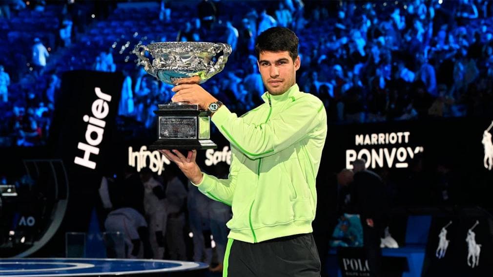 Carreer Slam completo: Carlos Alcaraz conquista Australia