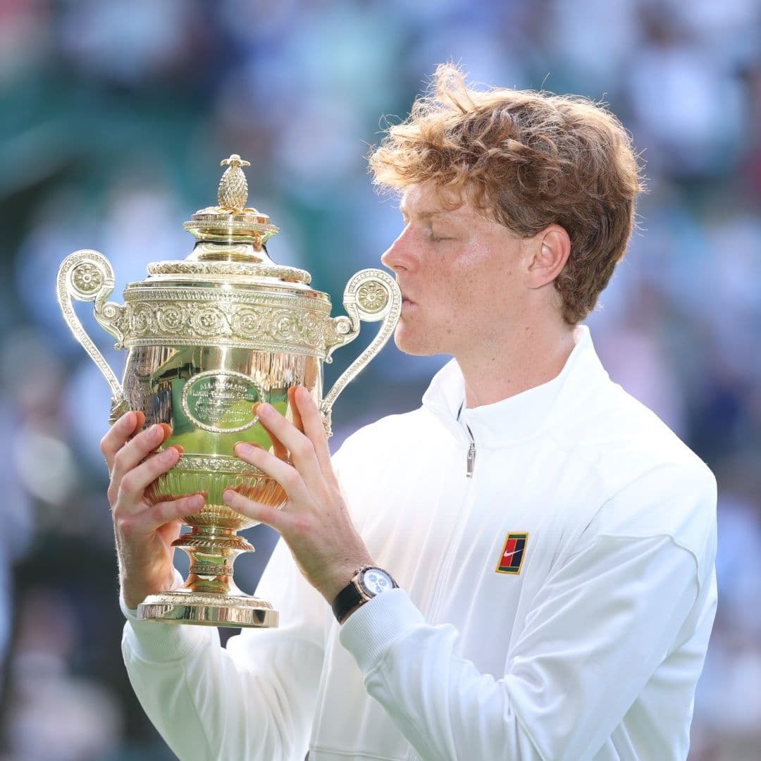 Wimbledon: Jannik Sinner derrotó a Carlos Alcaraz y se coronó campeón