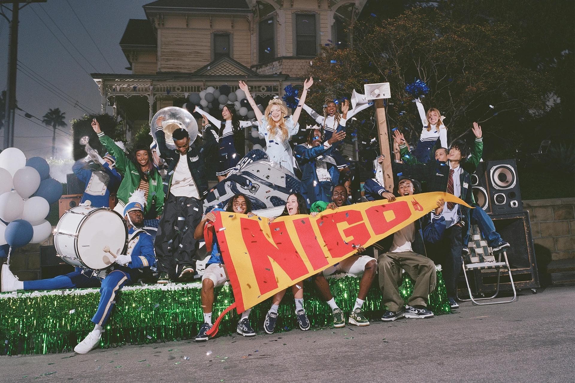 Nigo x Nike Air Force 3: El último baile se viste de gala universitaria