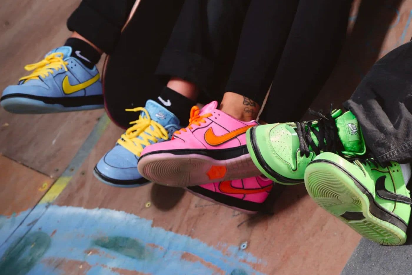 Skate, flores y colores: Nike SB x Chicas Superpoderosas