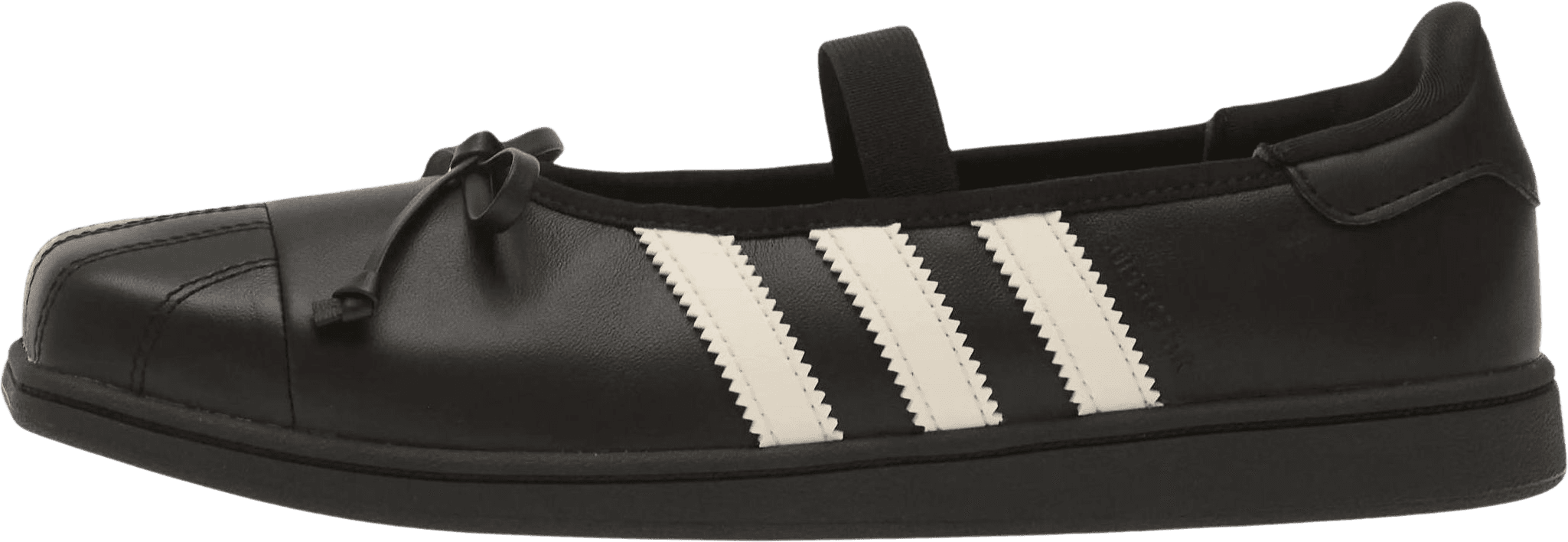 adidas Superstar Square Toe Ballet JENNIE - Black Offf White (Women's)