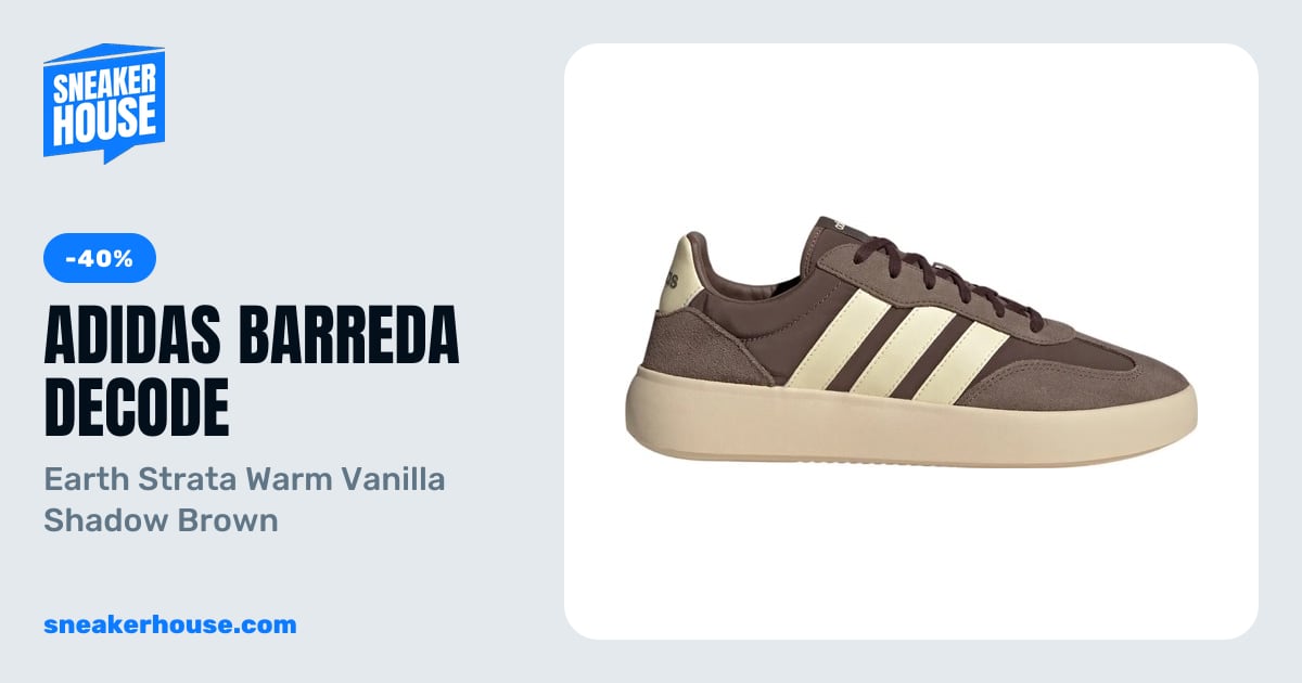 adidas Barreda Decode - Earth Strata Warm Vanilla Shadow Brown ...