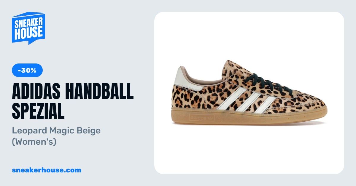 adidas Handball Spezial - Leopard Magic Beige (Women's) | SneakerHouse