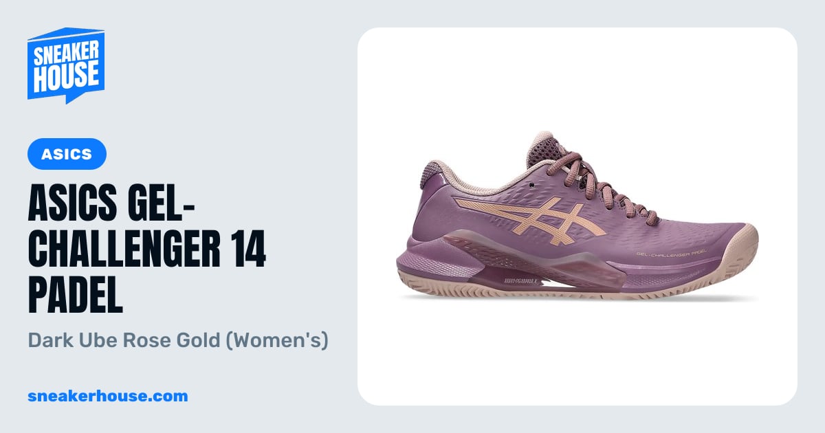 ASICS Gel-Challenger 14 Padel - Dark Ube Rose Gold (Women's) | SneakerHouse