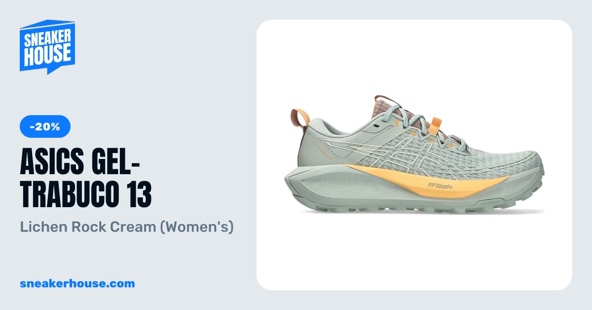 ASICS Gel-Trabuco 13 - Lichen Rock Cream (Women's) | SneakerHouse