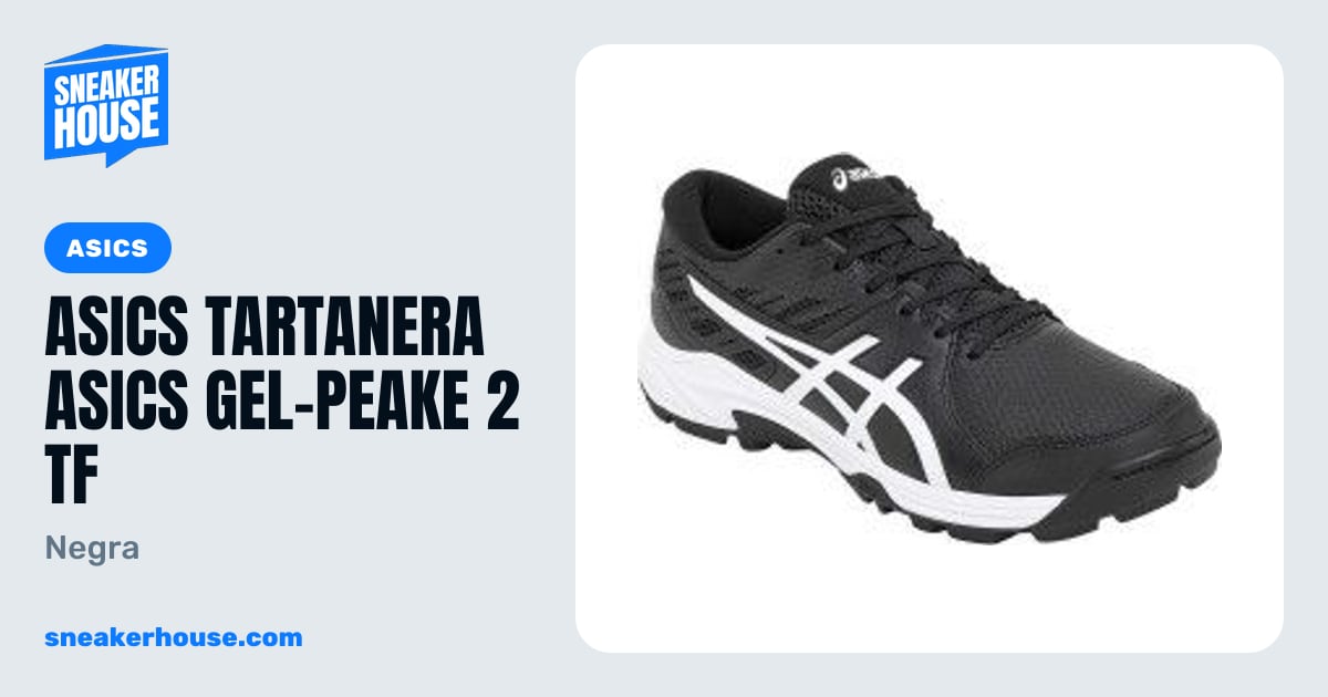 Asics Tartanera Asics Gel-peake 2 Tf - Negra | SneakerHouse