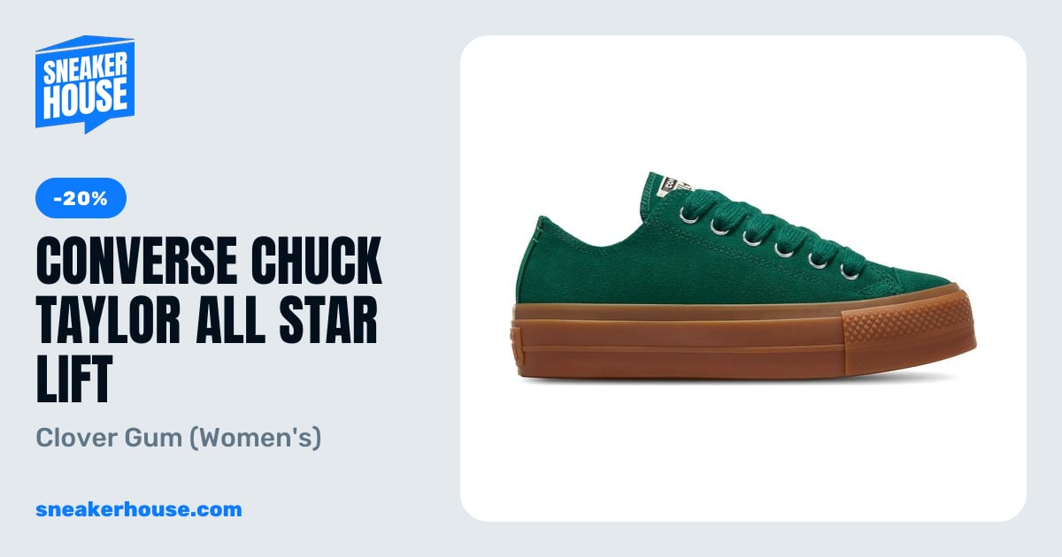 Converse Chuck Taylor All Star Lift - Clover Gum (Women's) | SneakerHouse