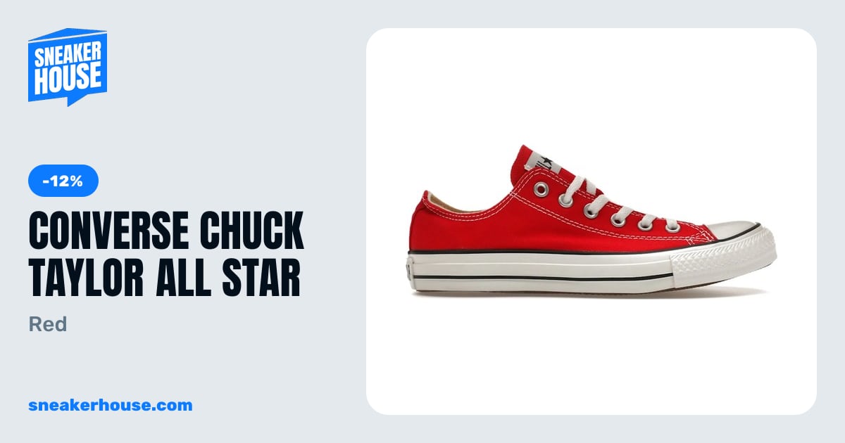 Converse Chuck Taylor All Star - Red | SneakerHouse
