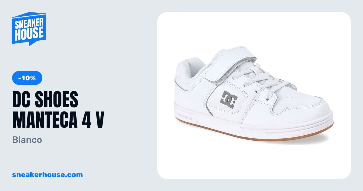 Dc Shoes Manteca 4 V - Blanco | SneakerHouse