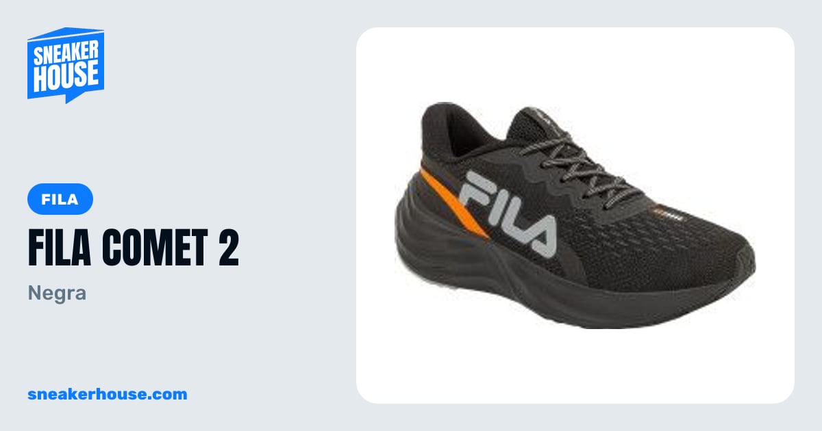 Fila Comet 2 - Negra | SneakerHouse