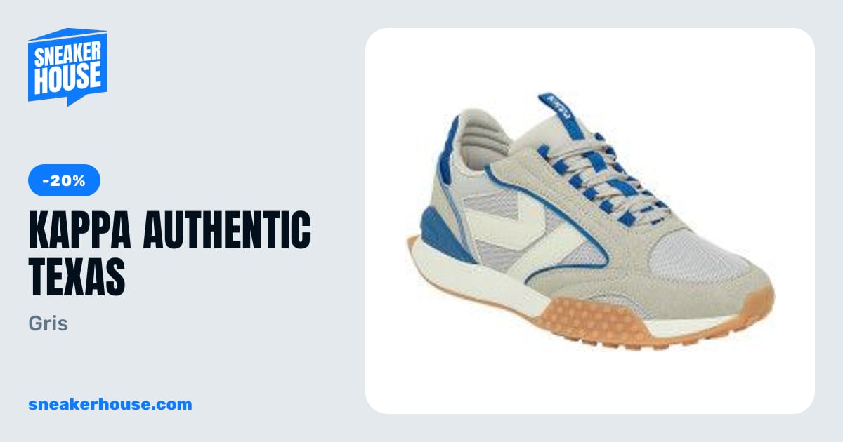 Kappa Authentic Texas - Gris | SneakerHouse