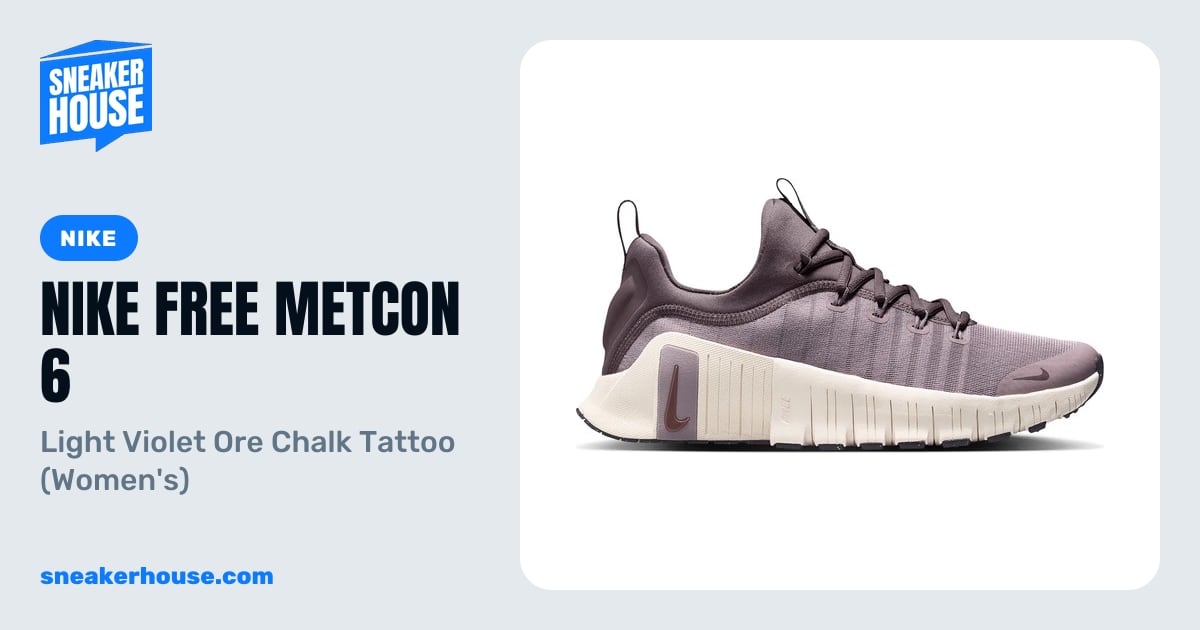 Nike Free Metcon 6 - Light Violet Ore Chalk Tattoo (Women's) | SneakerHouse