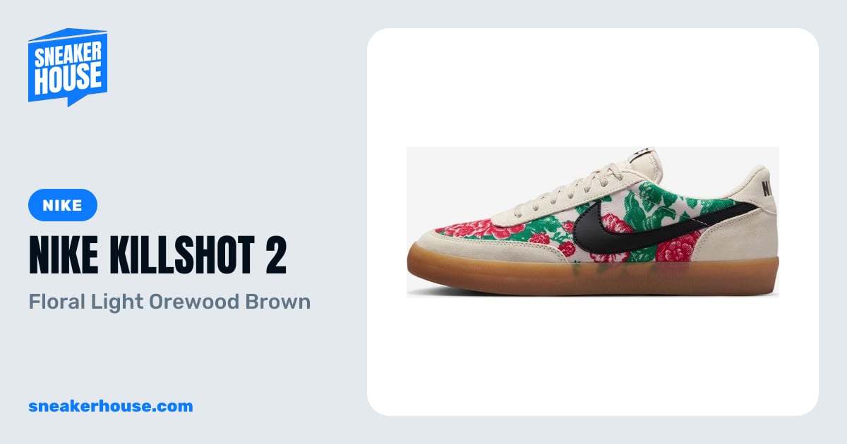 Nike Killshot 2 - Floral Light Orewood Brown | SneakerHouse