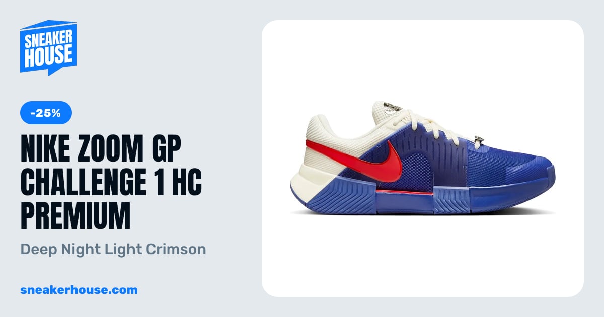 Nike Zoom GP Challenge 1 HC Premium - Deep Night Light Crimson ...