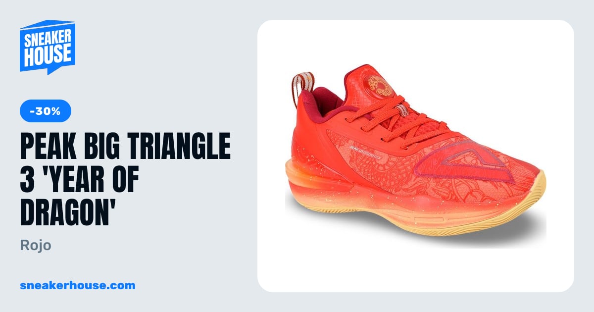 Peak Big Triangle 3 'year Of Dragon' - Rojo | SneakerHouse