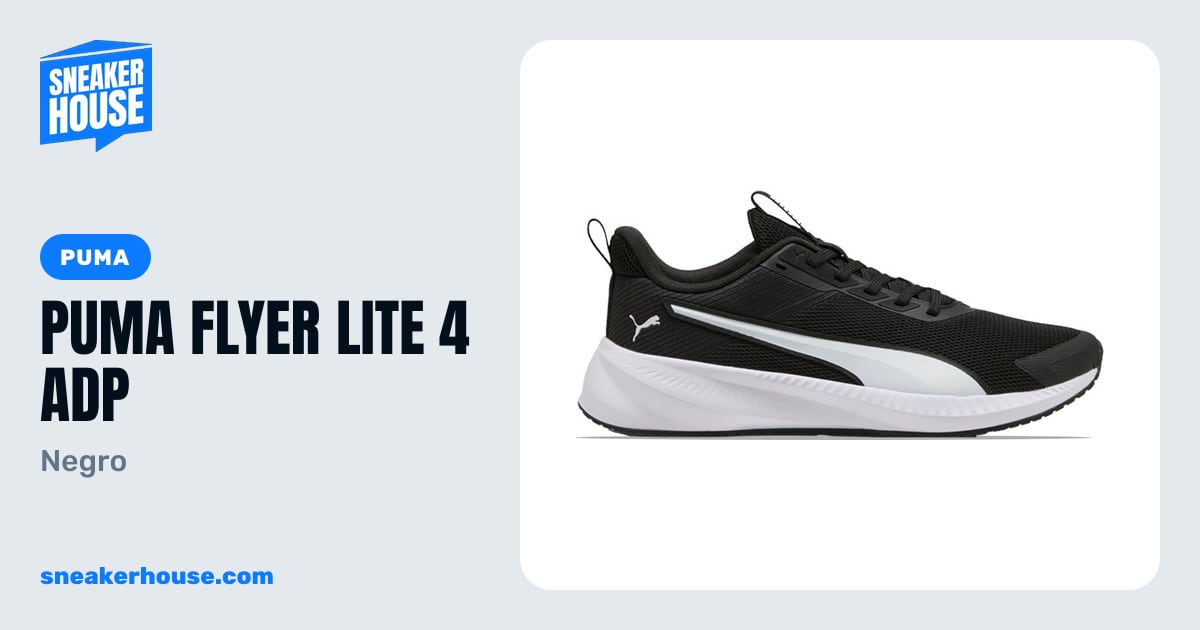 Puma Flyer Lite 4 Adp - Negro | SneakerHouse