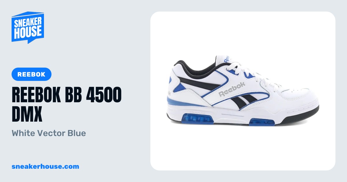 Reebok BB 4500 DMX - White Vector Blue | SneakerHouse