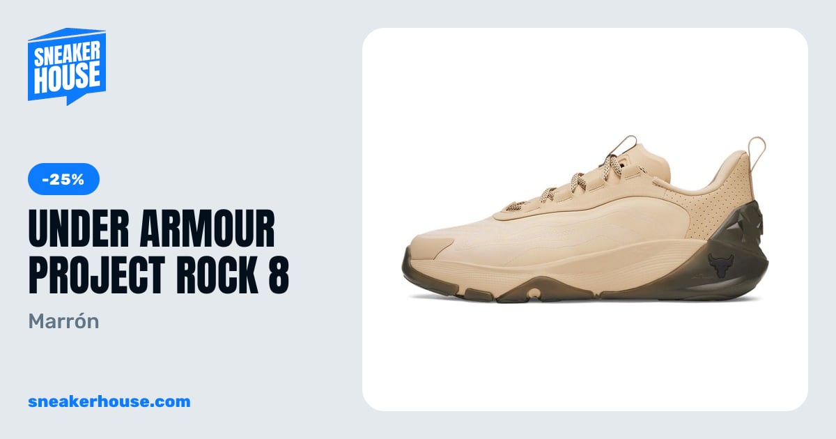 Under Armour Project Rock 8 - Marrón | SneakerHouse