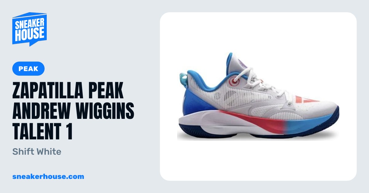 Zapatilla Peak Andrew Wiggins Talent 1 - Shift White | SneakerHouse